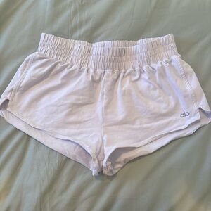 ALO Yoga Women's Athletic White Shorts